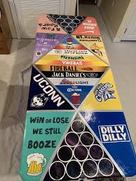 Bp Table Painting Bp Table In 2020 Beer Pong Table Painted Beer Table Beer Pong Tables