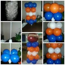 4.5 out of 5 stars. Denver Broncos Balloon Centerpiece Sports Baby Shower Theme Sports Baby Shower Baby Shower Themes