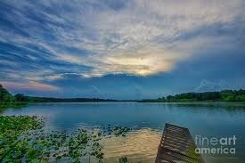 Maybe you would like to learn more about one of these? Dock At Shipshewana Lake Photograph By David Arment