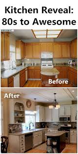 A dingy kitchen gets a bright, white makeover 14 photos. 35 Awesome Diy Kitchen Makeover Ideas For Creative Juice