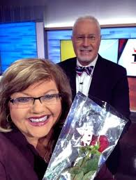 She didn't give her name --but told Mickey she was the flower lady and  asked him to give me this rose and sweet note. So thank you to the flower  lady at