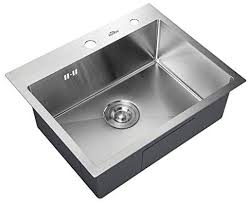 Auralum Evier Cuisine 1 Bac 55x45cm Evier Inox Brosse Avec 2 Trous De Montage Et Egouttoir Evier A E En 2020 Evier Cuisine 1 Bac Evier Cuisine Robinet Mitigeur Cuisine