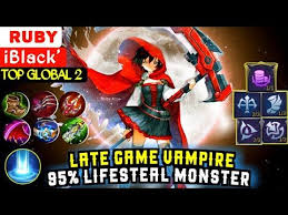 Check spelling or type a new query. Top Global Ruby 2019 Top 1 Global Ruby Build By Iblack Mobile Legends Youtube Mobile Legends Legend Latest Games