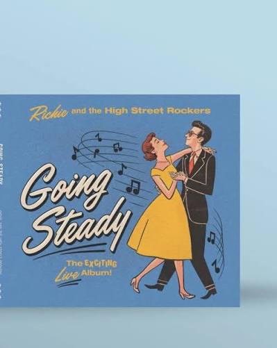 ATTENTION ROCK 'N' ROLL FANS! We are proud to announce our brand-new live  album, "Going Steady", now available for pre-order! Captured live on stage,  this new CD features 11 classic hits from