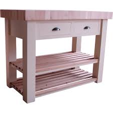 butcher block island freestanding