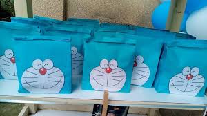 doraemon party loot bags ハンドメイド ドラえもん 手作りバッグ