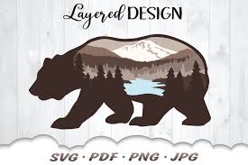 Free Free 150 Mountain Bear Svg SVG PNG EPS DXF File