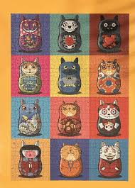 Magnolia Puzzles, Catroyshka, 1000 pieces, art by Ercument Aksoy (Totally  keeping this) : r/Jigsawpuzzles