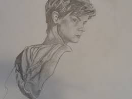 Drawing By Hannah Jackfield Aka Me I Am Drawing A Poster Of Newt From The Maze Runners This Is It So Far Maze Runner Series Newt Maze Runner Maze Runner