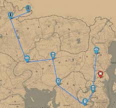 Mr Jean Ropke S Map Is A Godsend I Traced A Route To Pick Up The Last Stuff I Need To Complete My Collections Thankyou Mr Ropke Reddeadcollector