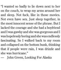 Popular looking for alaska quotes, from a book written by john green. John Green Looking For Alaska And Quote Image 3013148 On Favim Com