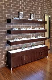Illuminated Optical Display Shelves Shelves Display Shelves Eyewear Store Design