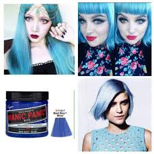 Manic panic after midnight blue | black & blue hair!! Bad Boy Blue Manic Panic Hair Dye Shopee Philippines