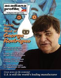 Graced by the handprint of George Rodrigue