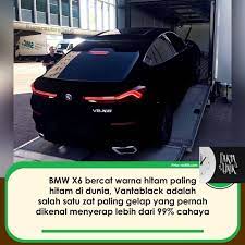 Bmw X6 Bercat Hitam Paling Hitam Di Dunia Bmw X6 Bmw Dunia