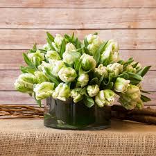 Philip mercedes flowers by philip is owned and operated by philip mercedes, continuing a family tradition begun by his own father and the founding of the shop 52 years ago. Contemporary Parrot Tulip Arrangement By Flowers By Philip