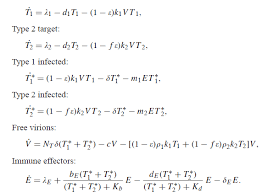 Solving System Of Differential Equation Used In Hiv Modeling By Matlab Mathematics Stack Exchange