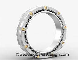23 Adorkable Wedding Rings For Geeks In Love Geeky Wedding Rings Geek Wedding Rings Nerd Rings
