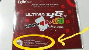 Nikmati paket bundlingmax dengan kuota hingga 75gb/bulan di jaringan terbaik dari telkomsel Unlimited Internet Tiap Bulan 1 Kartu 2 Nomor Handpone Kartu As 2 In 1 Ultima 4g Indonesia Taiwan Youtube