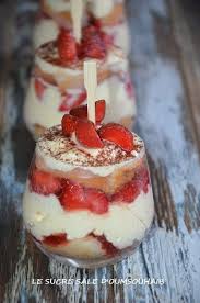 Verrines Mousse Mascarpone Et Fraises Recette Avec Des Fraises Mousse Mascarpone Mascarpone Nutella