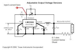 Schematic diagram of the 5.0 v @ 3.0 a step−down converter using the lm2596−adj. Adding Cc To A Cv Buck To Make It Cc Cv
