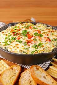 Hot Spinach Feta Dip Recipe Breakfast Recipes Spinach Dip Recipe Dip Recipes Easy
