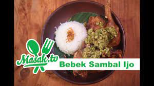 Bebek Sambal Ijo Resep 178 Resep Makanan Resep Masakan Resep