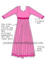 Amina Creations How To Stitch Anarkali Suits Sewing Basics