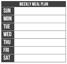 Weekly Meal Plan Free Template For Passion Planner Made By Tessa Hettema What To Eat Plan Meals By Printing This A Passion Plan Passion Planner Planner Tips