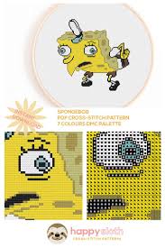 Check out our spongebob cross stitch pattern selection for the very best in unique or custom, handmade pieces from our patterns shops. Sponge Guy Cross Stitch Pattern Spongey Boy Meme Cross Etsy Disney Cross Stitch Patterns Cross Stitch Patterns Cross Stitch