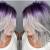 Ombre Purple Hair With Dark Roots