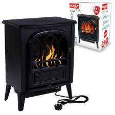 From small log effect heaters, through those with a. Marko Heating Mht Fp18 1800w Electric Fireplace Black For Sale Online Ebay