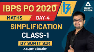 Simplification questions pdf is here for practice. Ibps Po 2020 Day 4 Simplification Class 1 Sumit Sir Adda247 Youtube