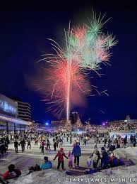 On New Years Eve We All Go Skatinf Downtown And Watch The Foreworks Go Off New Year S Eve Around The World Anchorage Alaska Alaska