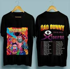 The album was released at midnight and features guest appearances from drake, diplo, el alfa and more among others. Details About Bad Bunny X100pre North America Tour Aug Dec 2019 With Dates Tour T Shirt In 2020 Tour T Shirts T Shirts S Shirts