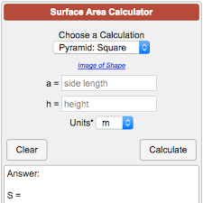 Find the width of a rectangular prism using the formulas for volume and surface area, which are volume = length x height x width, and surface area = 2 x length + 2 x height + 2 x width. Surface Area Calculator