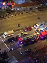 The town council was not affected by the fire. Around 20 People Evacuated After Fire Breaks Out At Block 68 Geylang Bahru