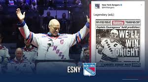 Credit.the new york times archives. New York Rangers Twitter Reacts To Mark Messier Nostalgia Post