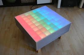 It's equipped with an open shelf and a roomy drawer, giving you plenty of space for both display and storage. Rgb Led Coffee Table