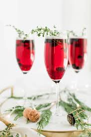 Which champagne should you pour at your christmas party? Blueberry Sparkler Champagne Cocktails The Sweetest Occasion