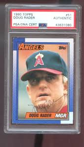 SPORTS TRADING CARDS GRADED SIGNED BASEBALL PSA