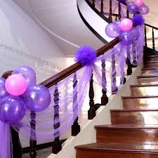 18 results for stairs decorations. Stair Decoration Tulle Yarn Balloon Flower Balls Home Room Veils Crafts For Festival Party Decor Christmas Halloween Ballons Accessories Aliexpress