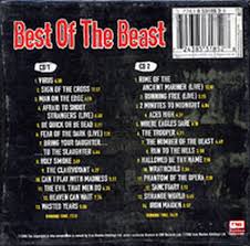 Слушать песни и музыку iron maiden онлайн. Iron Maiden Best Of The Beast Album Cd Rare Records