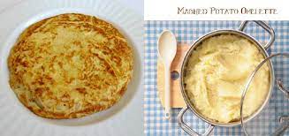 Heat draws the excess moisture out of runny potatoes, leaving you with a denser finished product. Mashed Potato Omelette Indian Non Vegetarian Recipe