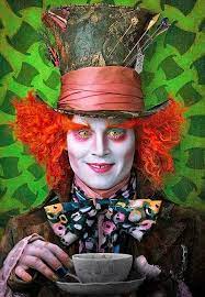 Will Wearing An Ascot Tie Make Me Look Like A Movie Star Johnny Depp Mad Hatter Tim Burton Alice In Wonderland Alice In Wonderland