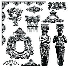 Some asian and modern items may also be featured. Victorian Style Decorative Elements Vector Graphics 03 Free Download