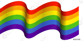 La bandera lgbt que mejor te representa refleja la diversidad de la sexualidad humana. Arco Iris Bandera De Fondo Ondeando Bandera Lgbt En Blanco Vector De Stock Crushpixel