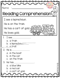 Teaching your child to read is a fulfilling and rewarding experience. March Reading Comprehension Is Suitable For Kindergarten Students Or Beginn Reading Worksheets Kindergarten Reading Worksheets Reading Comprehension Worksheets