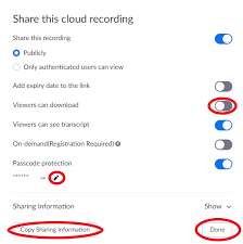 Many people use cloud storage to store their important documents. Downloading And Sharing Cloud Recordings Zoom