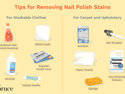 Nail polish remover comes in two forms: How To Remove Nail Polish Stains From Clothes Carpet And Upholstery